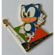 Sonic The Hedgehog Team Pin G-SEGA Compass Piece